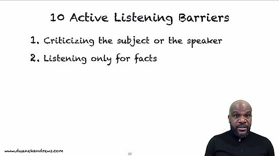 3 - Defining Active Listening